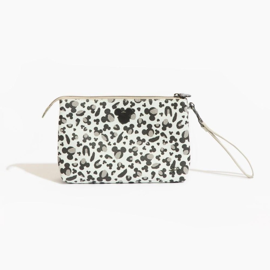 Bags Bag Accessory Zip Pouches | Mickey Leopard Classic Zip Pouch