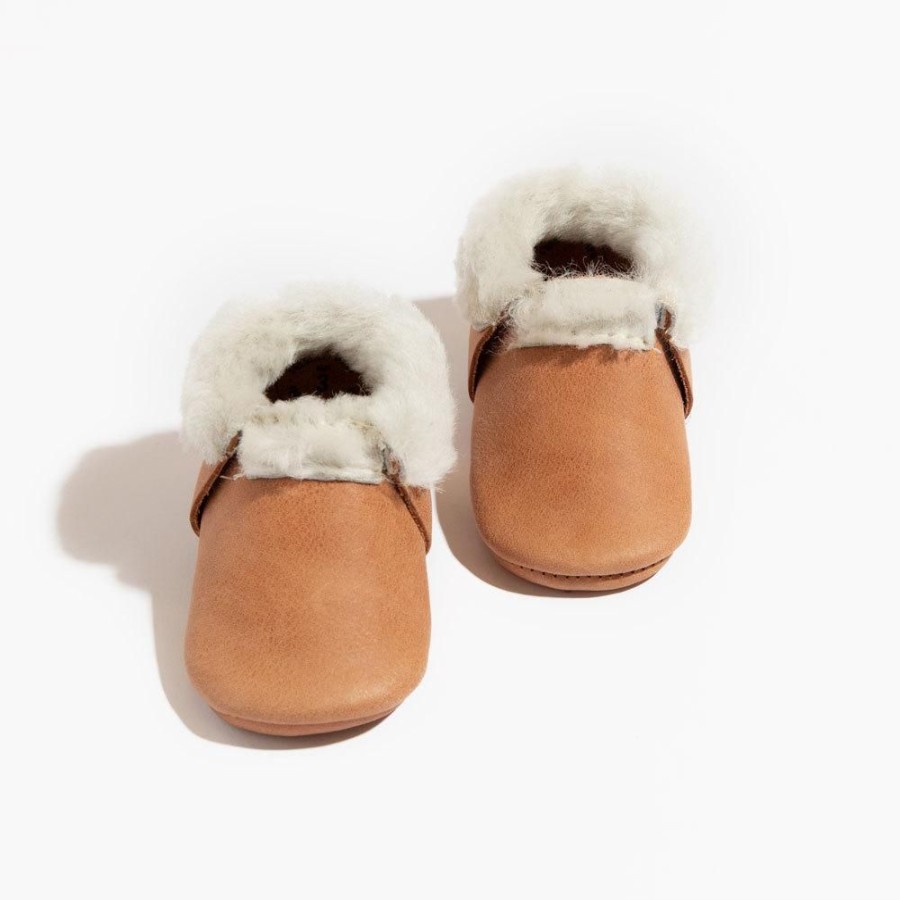 Baby Soft Sole Shearling | Zion Shearling Baby Shoe