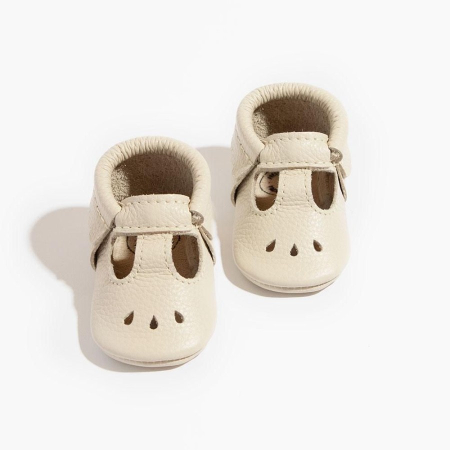 Baby Soft Sole Mary Jane | Birch Mary Jane Baby Shoes | Leather Mary Janes For Toddlers