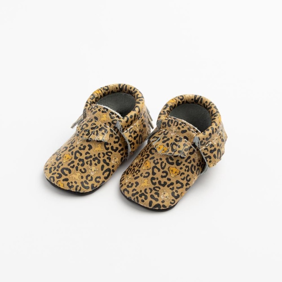 Baby Soft Sole Moccasin | Wild Things Baby Moccs | Lion King Leather Moccasins For Babies