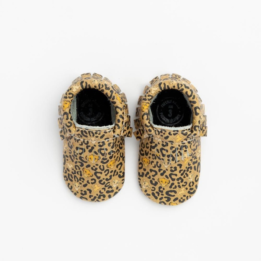 Baby Soft Sole Moccasin | Wild Things Baby Moccs | Lion King Leather Moccasins For Babies