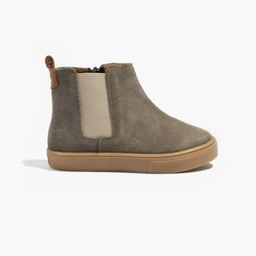 Kids Kids Sneaker Boots | Grey Suede Chelsea Boot Sneaker