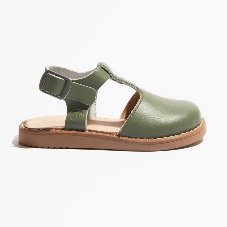 Kids Kids Sandal Sandals | Olive Newport Clog | Handcrafted Shoe For Baby | Baby Footwear