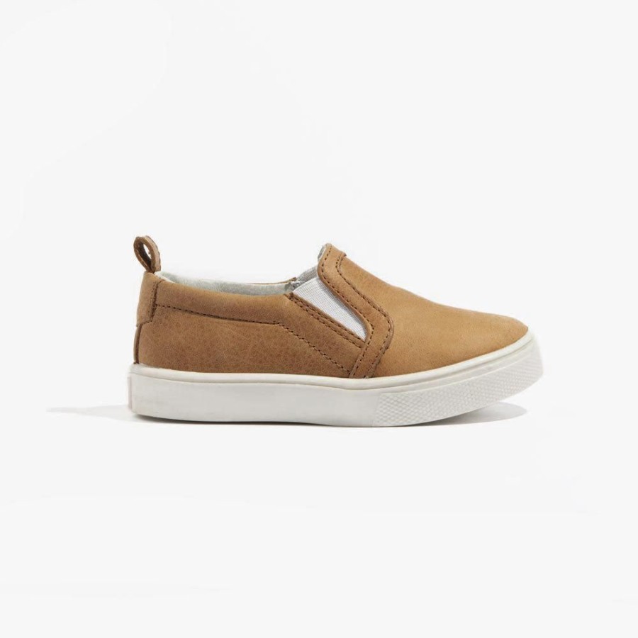 Kids Kids Sneaker Sneakers | Weathered Brown Slip-On Kids Sneaker | Slip-On Kids Shoes