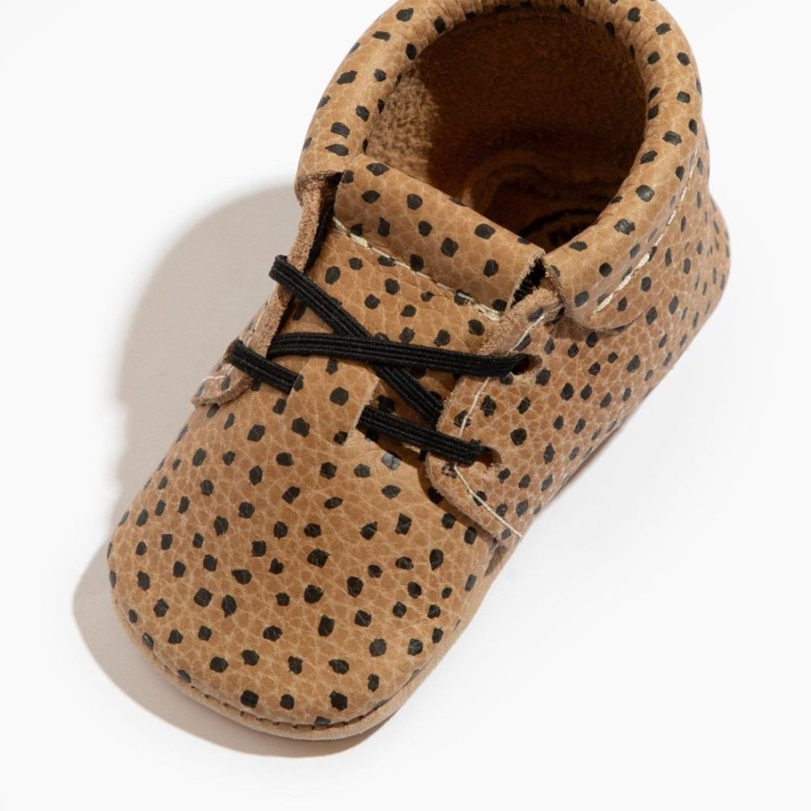 Baby Soft Sole Oxford | Almond Speckles Oxford Baby Shoe