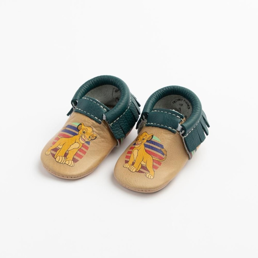 Baby Soft Sole Moccasin | Simba Leather Baby Moccasins | Disney'S Lion King Kid Shoes