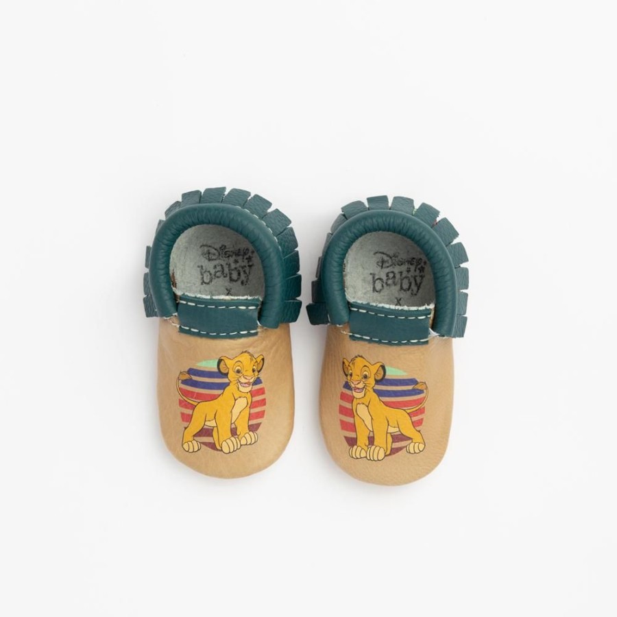 Baby Soft Sole Moccasin | Simba Leather Baby Moccasins | Disney'S Lion King Kid Shoes