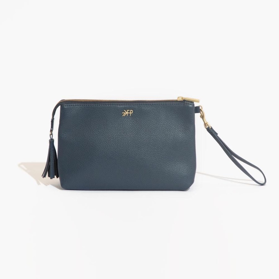 Bags Bag Accessory Zip Pouches | Navy Classic Zip Pouch