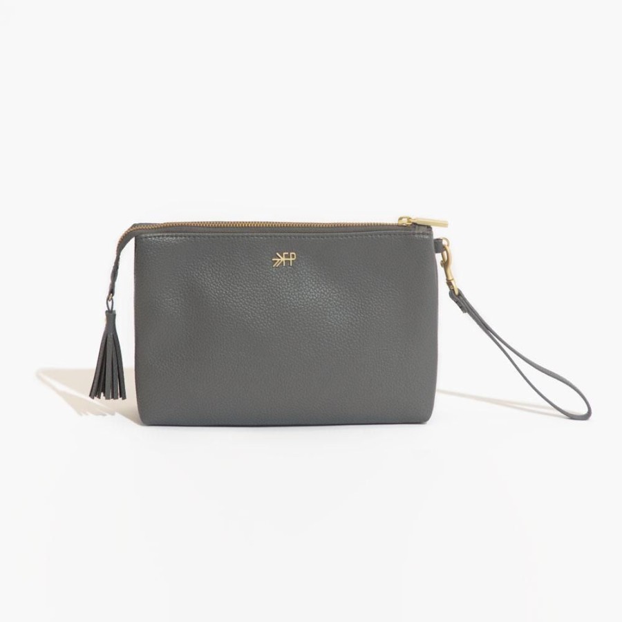 Bags Bag Accessory Zip Pouches | Charcoal Classic Zip Pouch