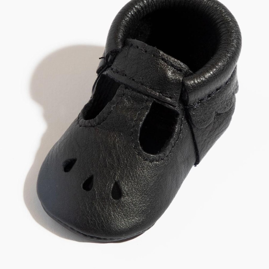 Baby Soft Sole Mary Jane | Ebony Mary Jane Baby Shoe