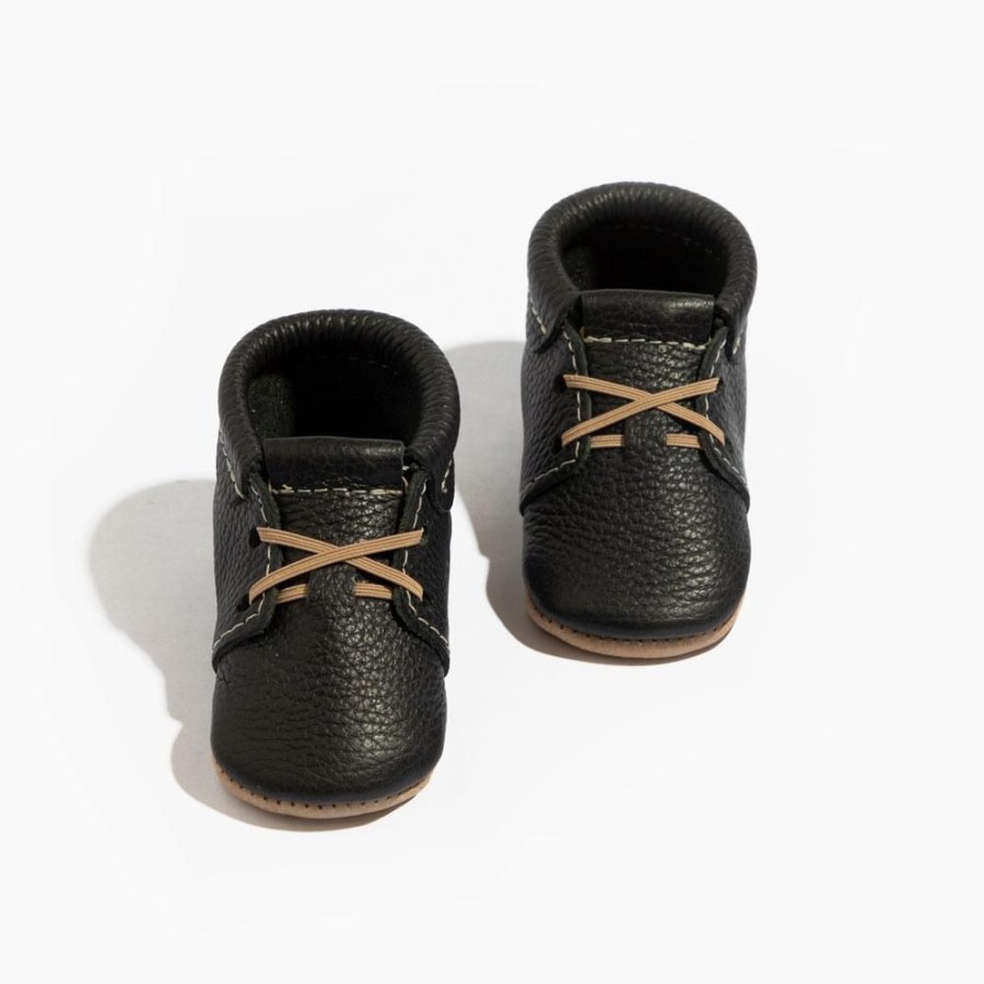 Baby Soft Sole Oxford | Ebony Oxford Baby Shoe