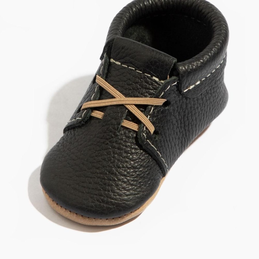 Baby Soft Sole Oxford | Ebony Oxford Baby Shoe