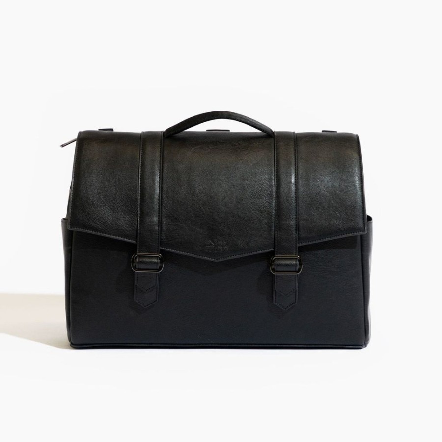 Bags Diaper Bag For Men | Onyx Cambridge Messenger Bag