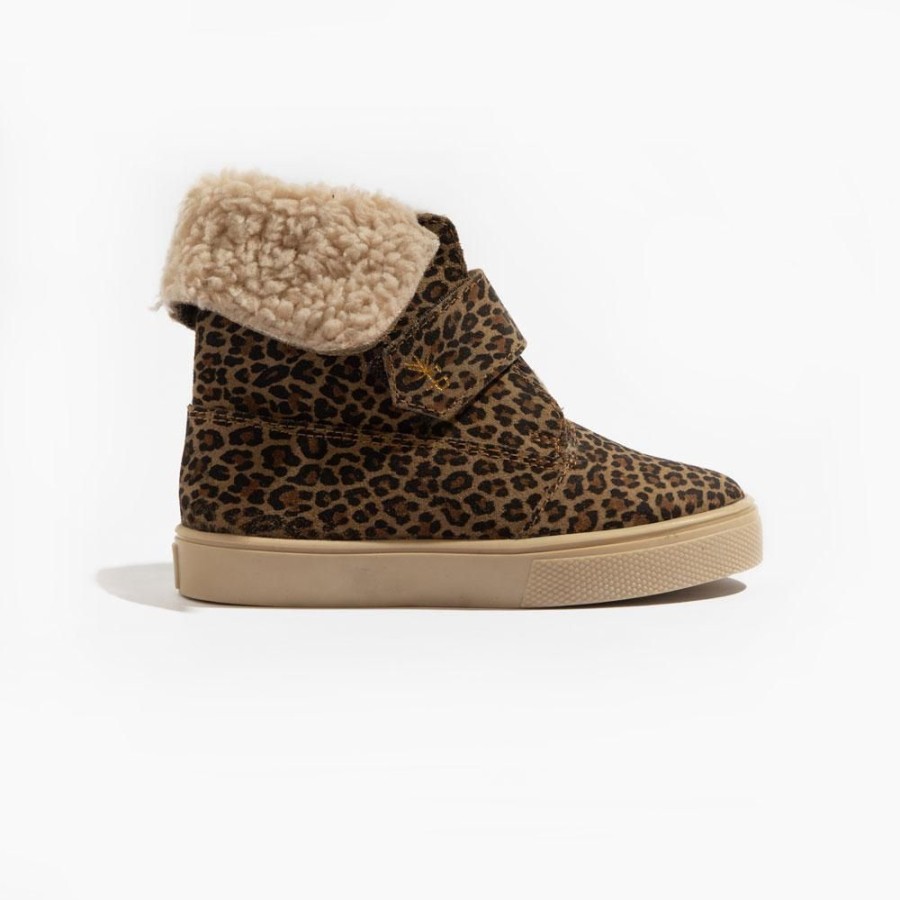 Kids Kids Sneaker Sneakers | Micro Leopard Sherpa Boot