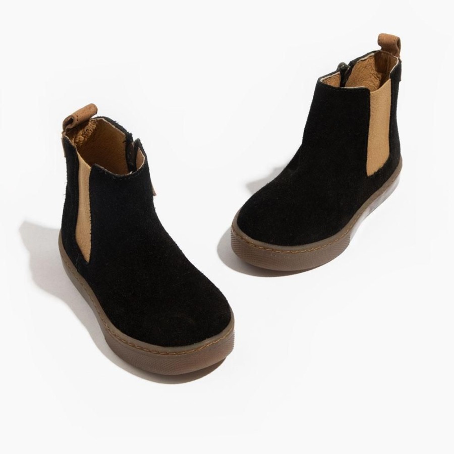 Kids Kids Sneaker Boots | Ebony Suede Chelsea Boot Sneaker