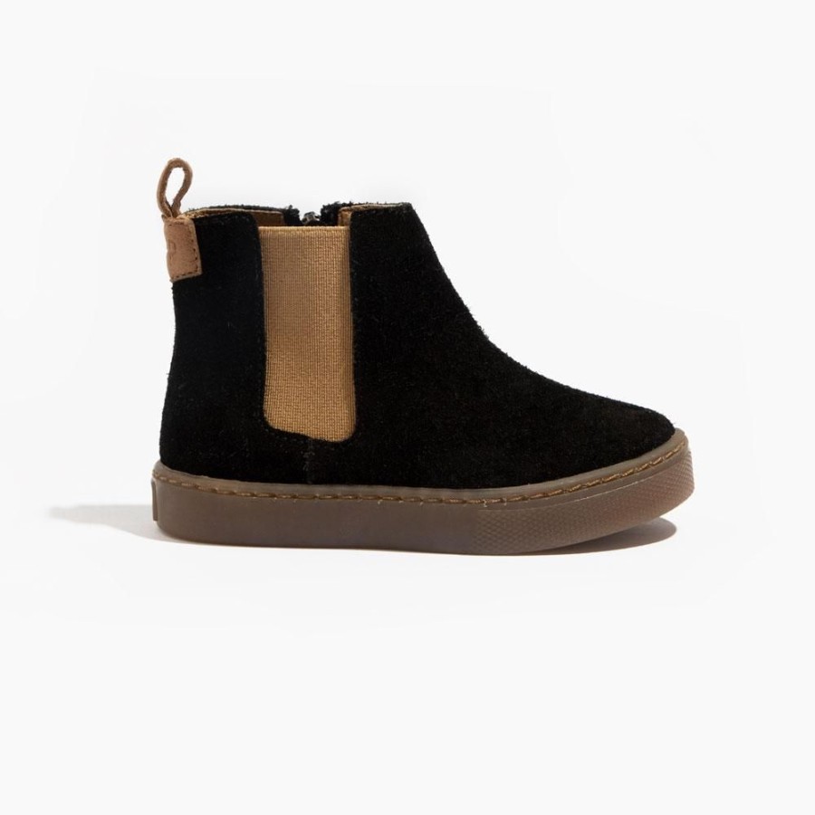 Kids Kids Sneaker Boots | Ebony Suede Chelsea Boot Sneaker