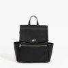 Bags Diaper Bag Mini Classic Diaper Bags | Ebony Mini Classic Diaper Bag Ii | Stylish Black Diaper Bag