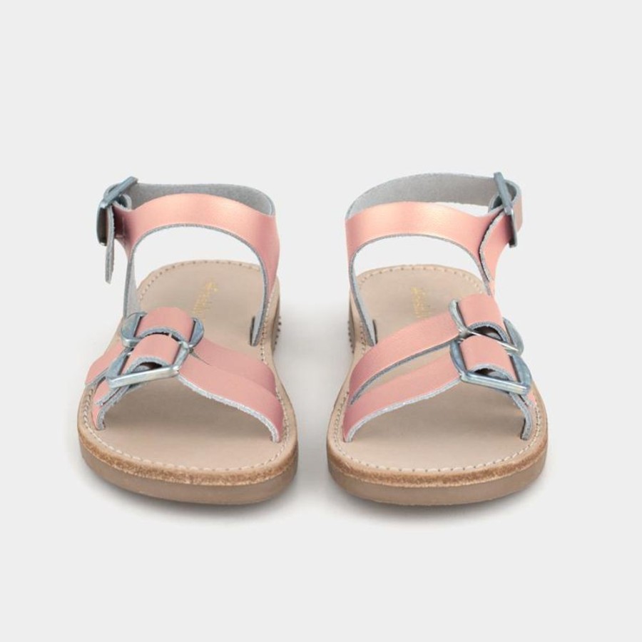 Kids Kids Sandal Sandals | Rose Gold Rockaway Kids Sandal | Baby Girl Buckle Sandals