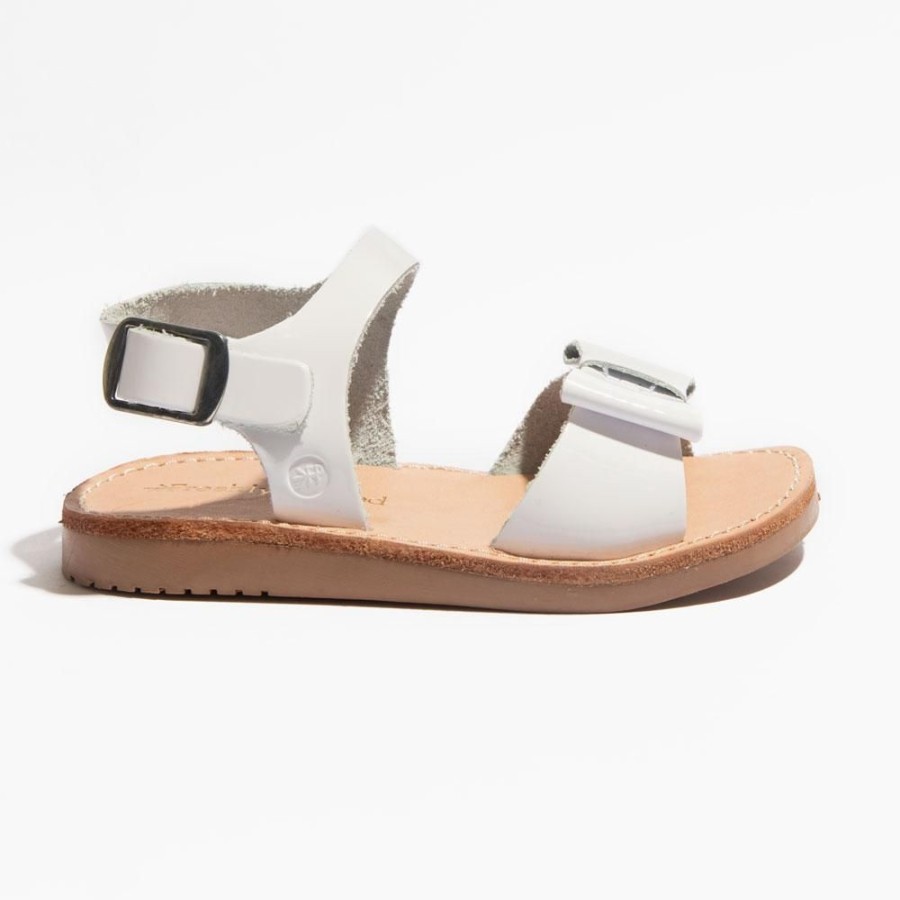 Kids Kids Sandal Sandals | White Patent Bayview Baby Sandals | Leather Sandals For Babies