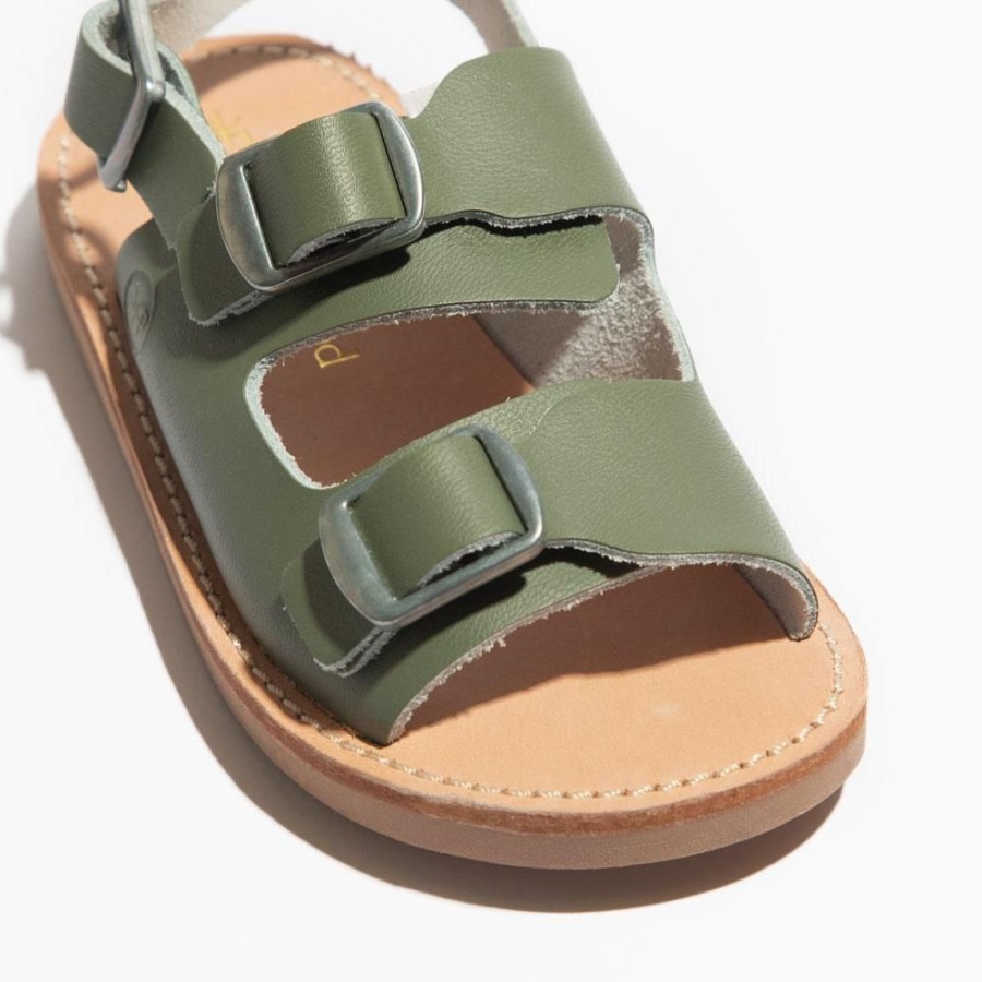 Kids Kids Sandal Sandals | Olive Delray Sandal | Stylish Baby Sandals | Comfy Infant Shoes