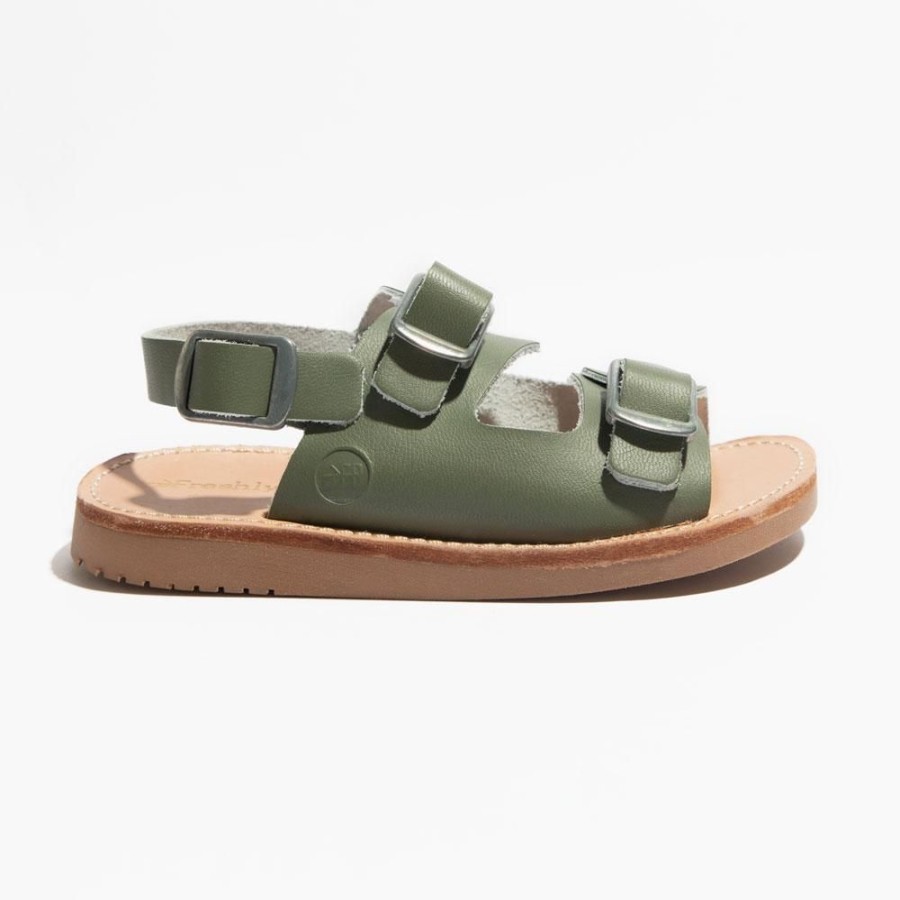 Kids Kids Sandal Sandals | Olive Delray Sandal | Stylish Baby Sandals | Comfy Infant Shoes