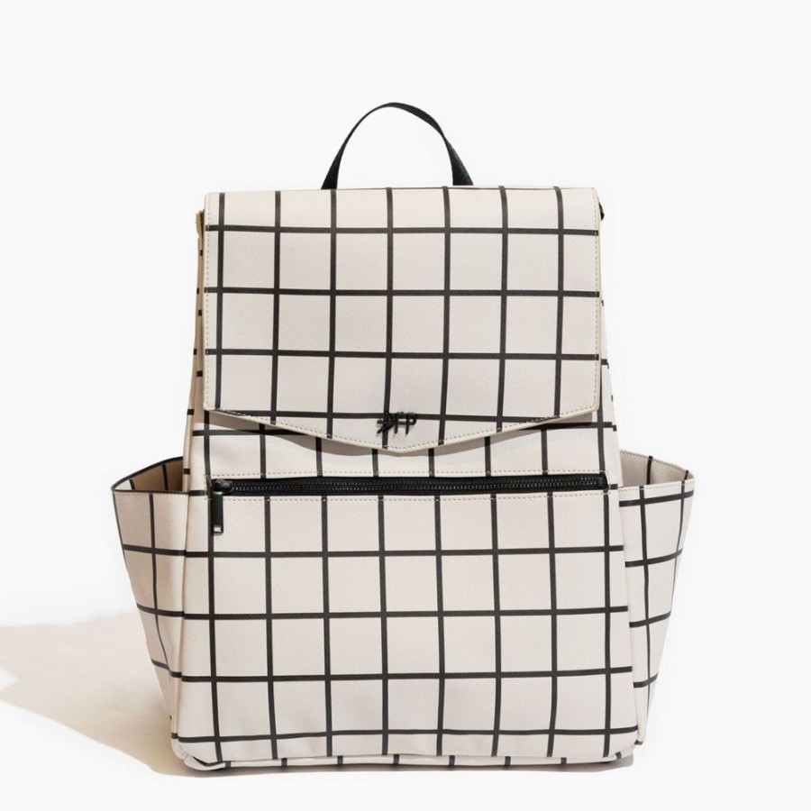 Bags Diaper Bag Backpacks | Windowpane Classic Diaper Bag Ii | Stylish Diaper Bag Backpack