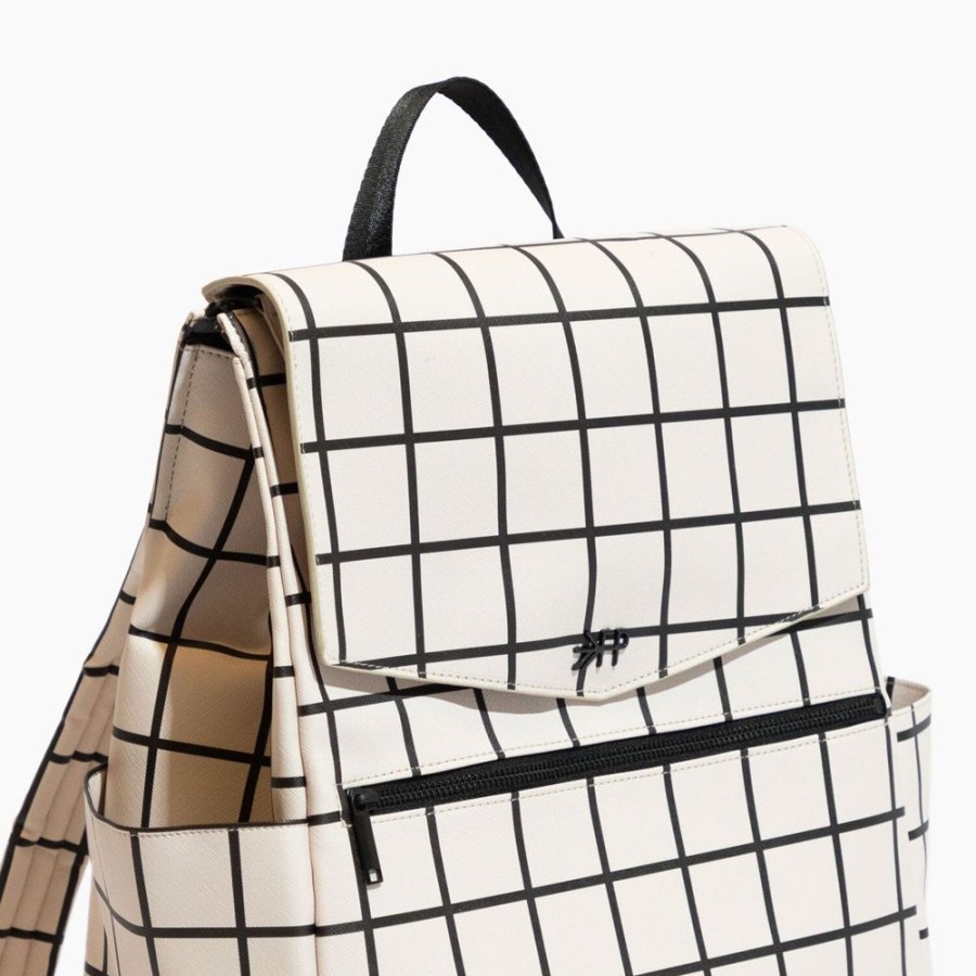 Bags Diaper Bag Backpacks | Windowpane Classic Diaper Bag Ii | Stylish Diaper Bag Backpack