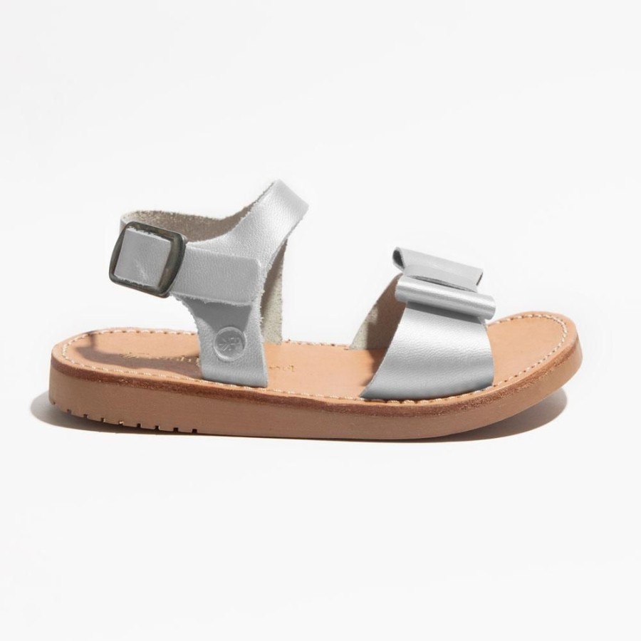 Kids Kids Sandal Sandals | Silver Bayview Baby Sandals | Soft Leather Kids Shoes