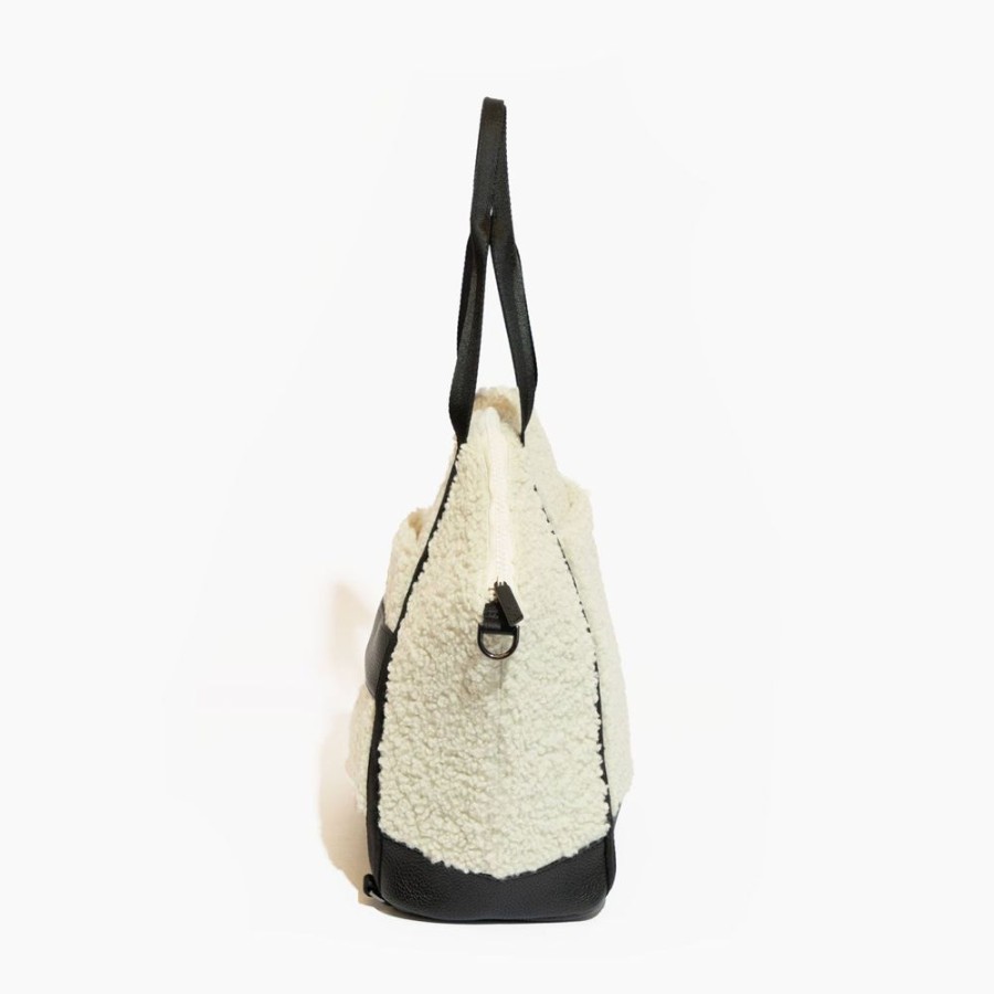 Bags Diaper Bag Totes + Satchels | Ebony Teddy Tote Backpack | Sherpa Backpack