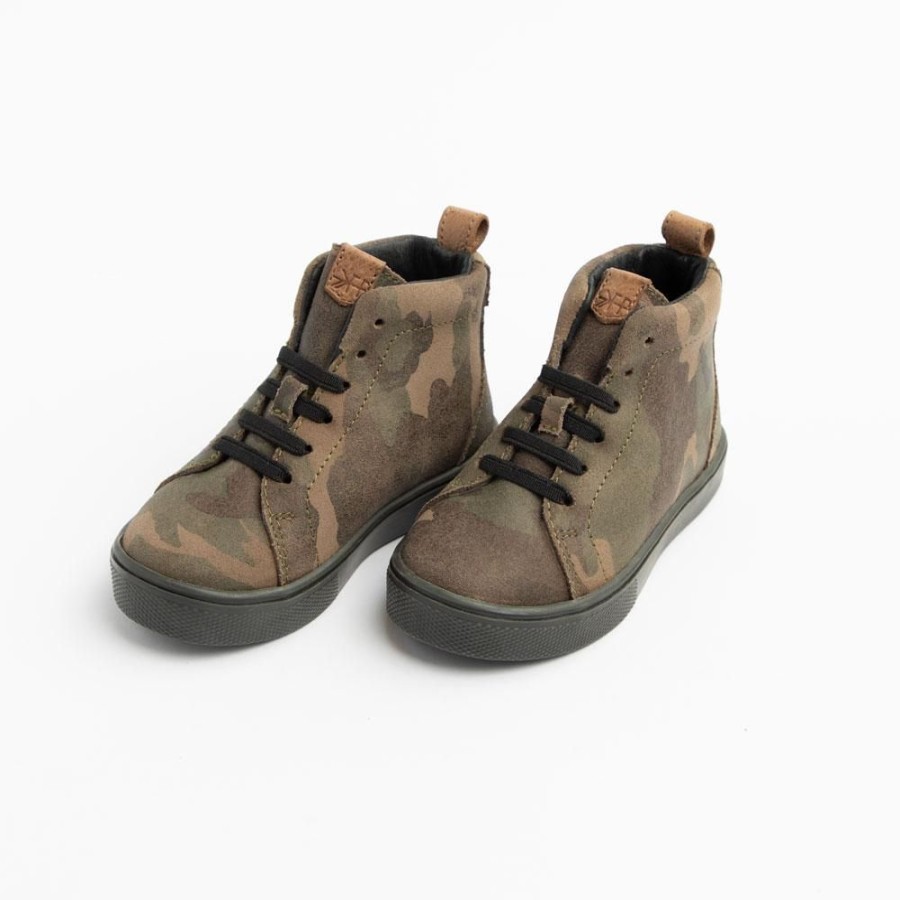 Kids Kids Sneaker Boots | Camo Leon Sneaker