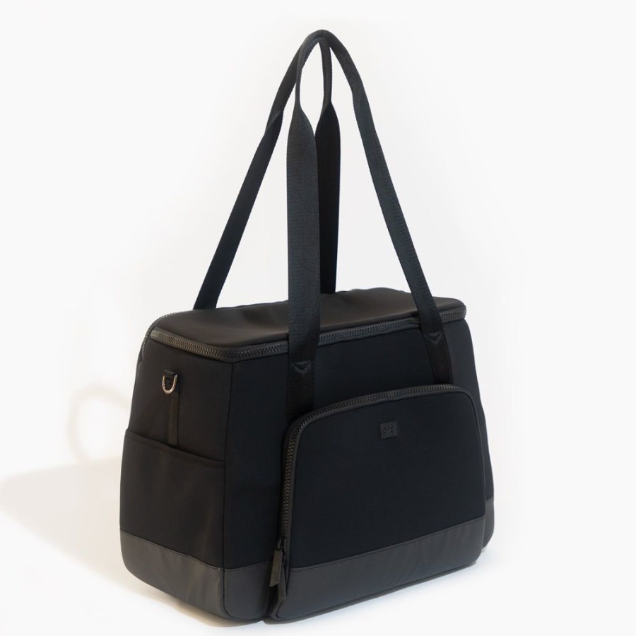 Bags Bag Luggage Weekenders | Ebony Seoul Weekender | Neoprene Luggage | Travel Bag