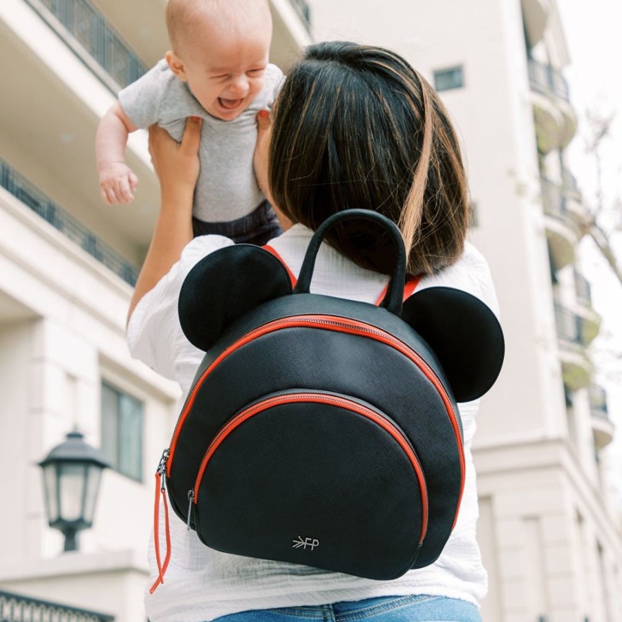 Bags Diaper Bag Backpacks | Obsidian Mickey Anaheim Backpack | Mickey Mouse Diaper Bag