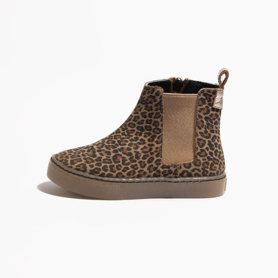 Kids Kids Sneaker Boots | Micro Leopard Chelsea Boot Sneaker