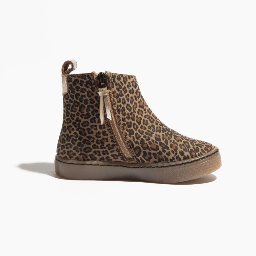 Kids Kids Sneaker Boots | Micro Leopard Chelsea Boot Sneaker