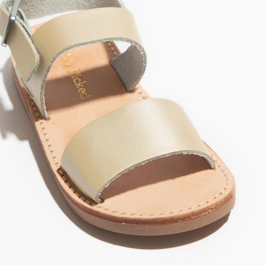 Kids Kids Sandal Sandals | Platinum Gold Sanibel Kids Sandal | Trendy Toddler Sandals