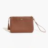 Bags Bag Accessory Zip Pouches | Cognac Classic Zip Pouch