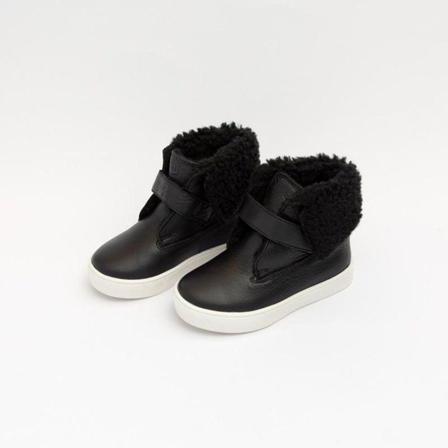 Kids Kids Sneaker Boots | Ebony Sherpa Boot