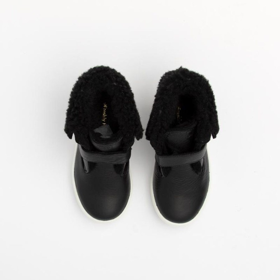 Kids Kids Sneaker Boots | Ebony Sherpa Boot