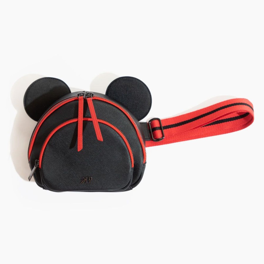 Bags Bag Accessory Fanny Packs | Obsidian Mickey Anaheim Hip Pack | Mickey Mouse Fanny Pack